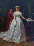 John George Brown The Bride oil painting on canvas